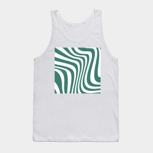 70's groovy wavy pattern Tank Top